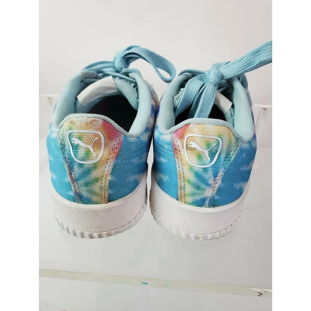 Puma Carina Summer Cat Tie Dye Sneaker Kids‎ Size 6C/Women's 7.5